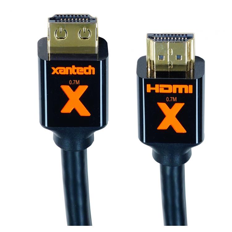 Xantech EX Series High-speed HDMI Cable with X-GRIP Technology (0.7m)
