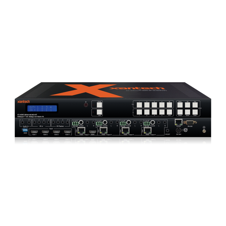 HDBaseT 4K 18Gbps 4x4 Matrix Kit