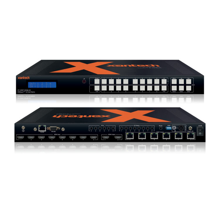 HDBaseT 4K 8x8 Matrix