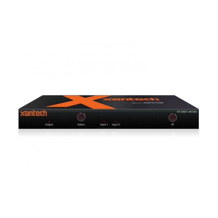 HDMI 4K 2x1 Switcher with Audio Breakout and EDID Management