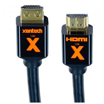 Xantech EX Series High-speed HDMI Cable with X-GRIP Technology (1.5m)